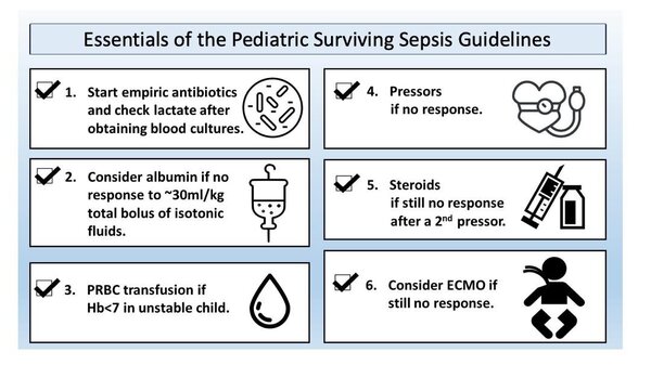 pediatric surviving sepsis guidelines