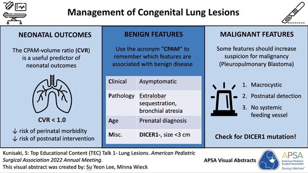 Congenital Lung Lesions Management