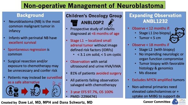 non operative management of neuroblastoma