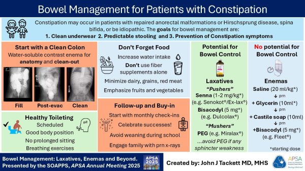 bowel management for patients with constipation